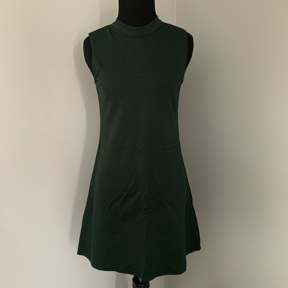 NWT A-Line Mockneck Mini Dress